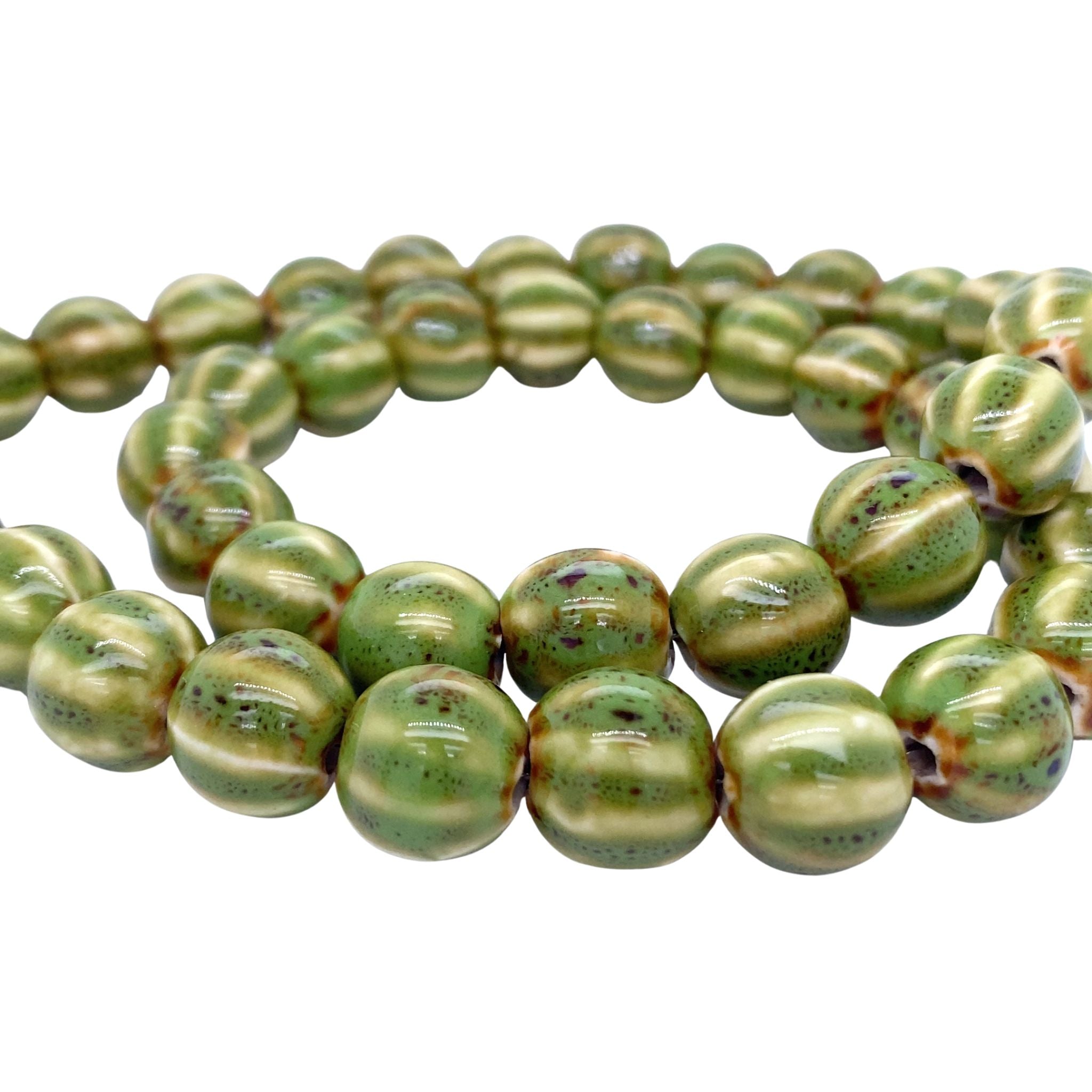 Ketting Keramiek Mos Groen