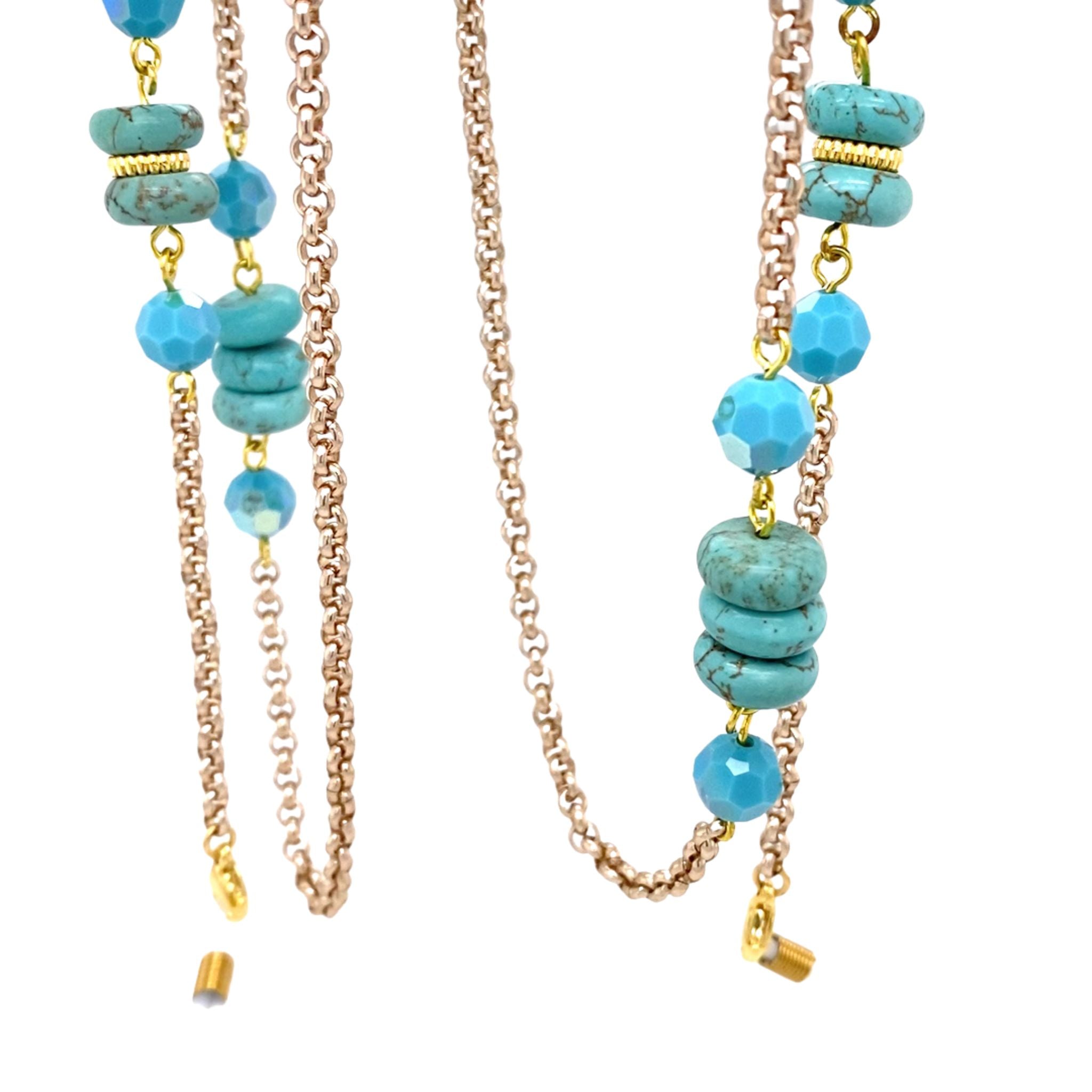 Sunny Cord - Brillen Turquoise