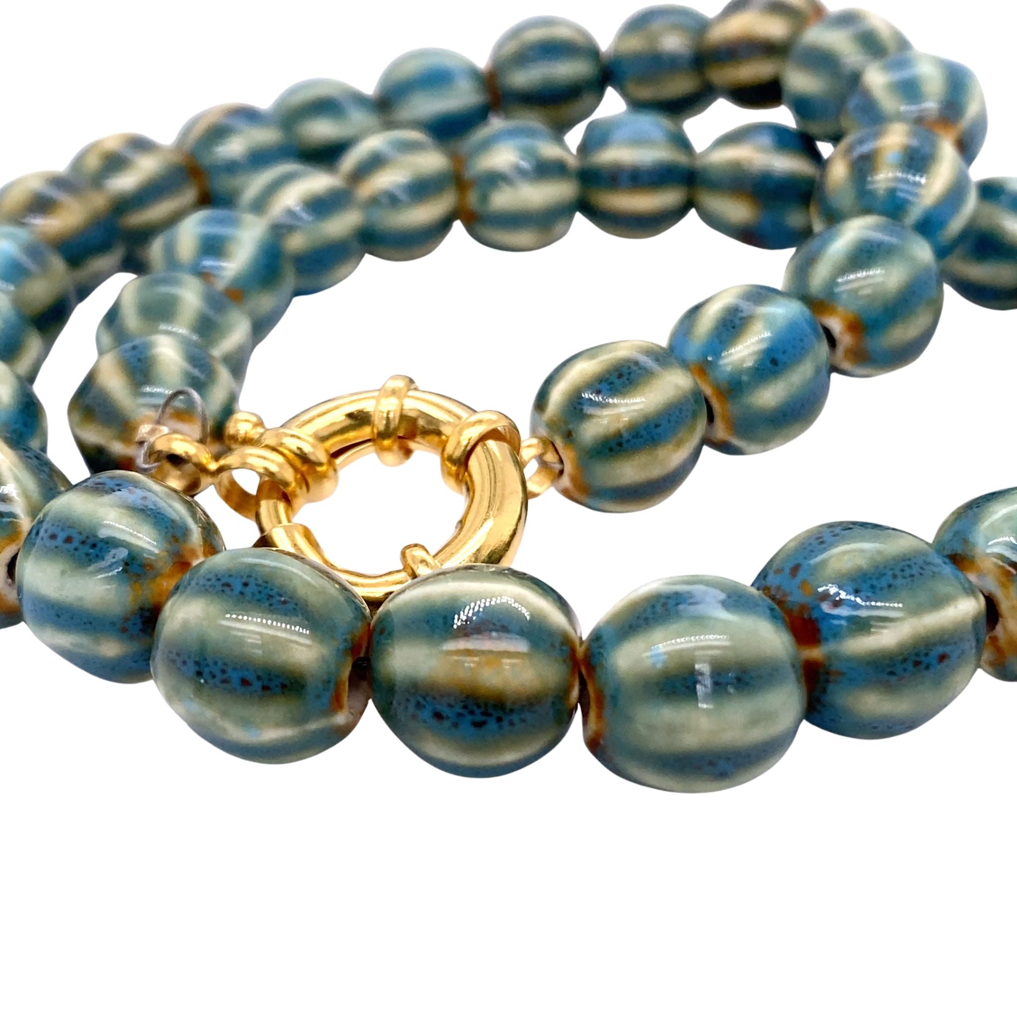 Ketting Keramiek Sea Blue