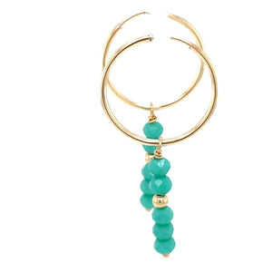 Summer Earings Turquoise - 20mm