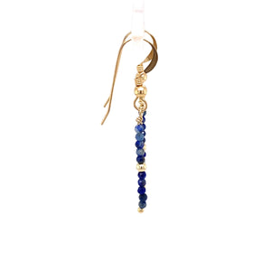 Petite Lapis Lazuli Oorhangers