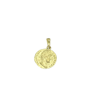 9 karaat Roman Coin hanger