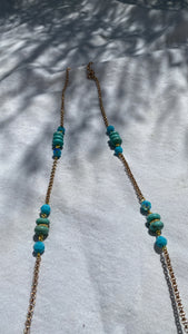 Sunny Cord - Brillen Turquoise