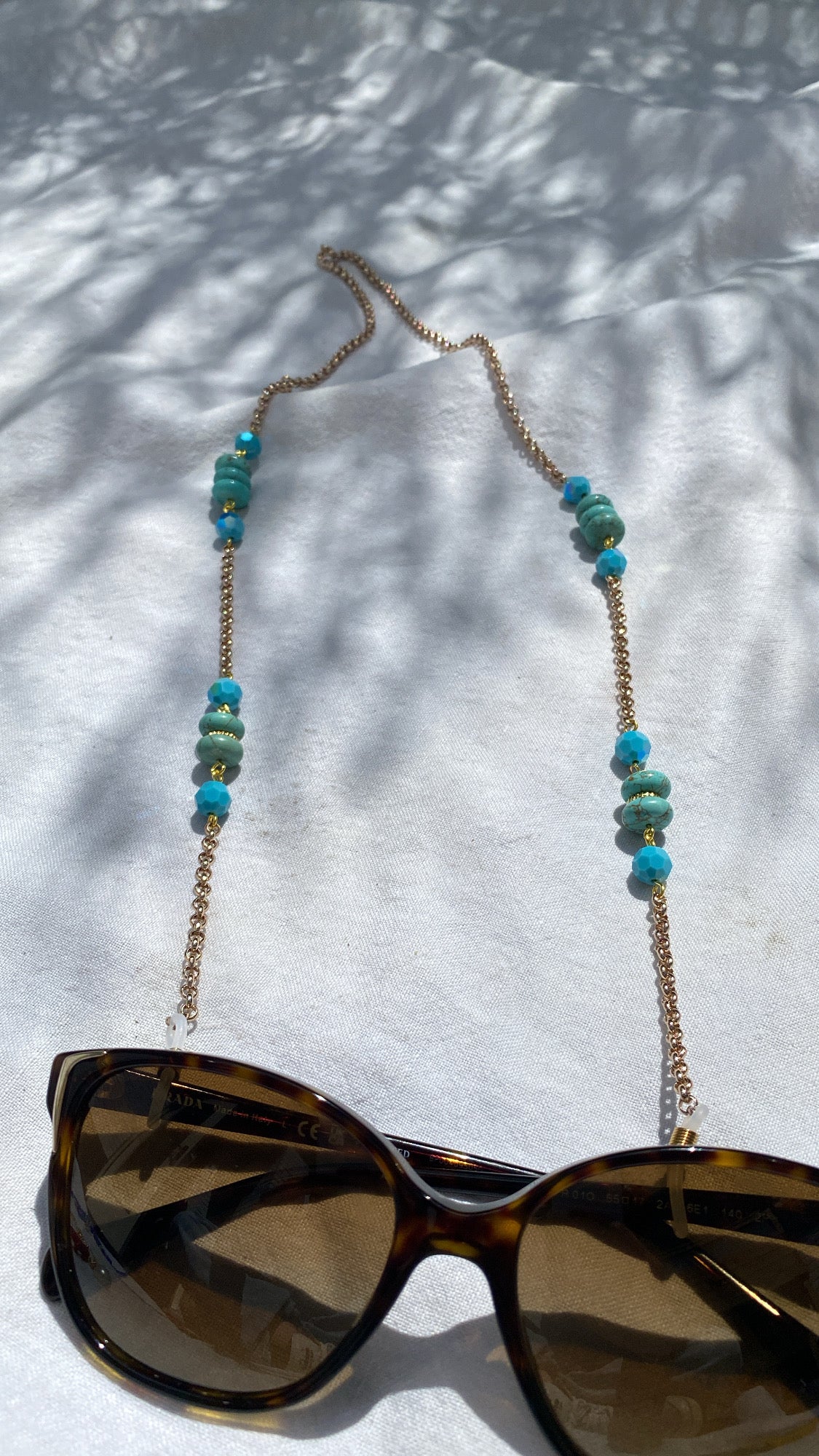 Sunny Cord - Brillen Turquoise