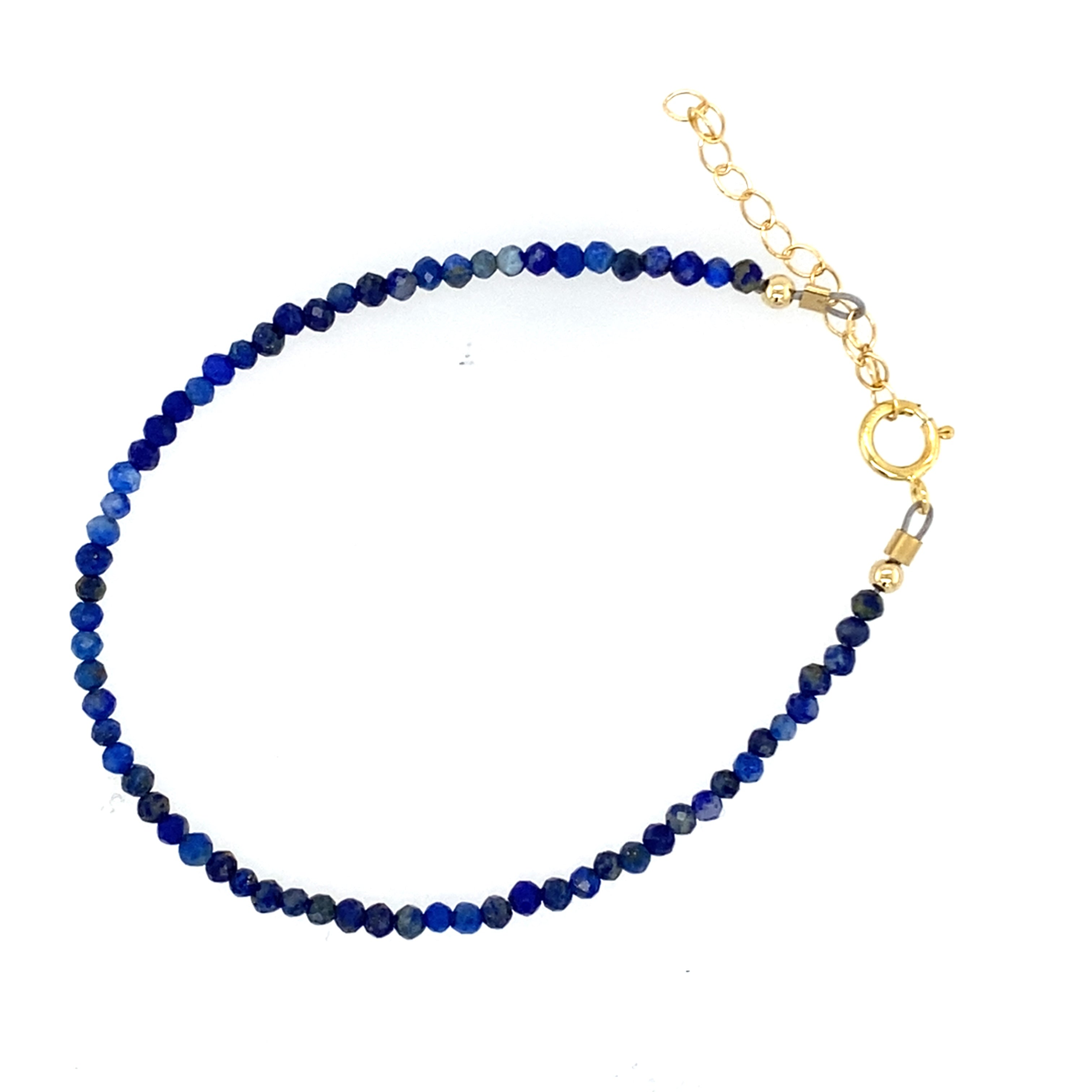 Le petite Lapis Lazuli - geboortesteen armband - september
